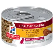 Hill's Science Diet Healthy Cuisine Adult Chicken & Rice Medley Wet Cat Food 79G 24x79g