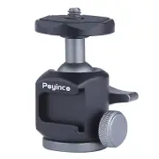 Mini Ball Head Tripod Adapter With 1/4 Screw Mount Cold Shoe for DSLR SLR Tripod