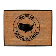 Made In The United States - Funny Novelty Doormat Man Cave Floor mat