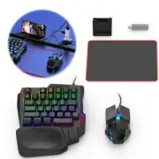 5 in 1 Mobile Game Converter Keyboard Mouse Gaming Set BT 5.3 for PUBG Gaming Ke