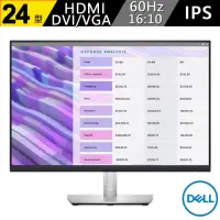 在飛比找momo購物網優惠-【DELL 戴爾】P2423-4Y 24型 IPS 電腦螢幕