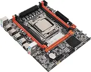Dpofirs Motherboard CPU Combo for H81 B85 Chipset, LGA 2011-3 E5 2620 CPU Motherboard Set with 4 DDR4 Memory Slots, Gigabit Network Card, Audio Chip, NVME M.2 Motherboard
