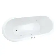Decina 1700mm Uno 6 Jet Oval Builders Spa Bath