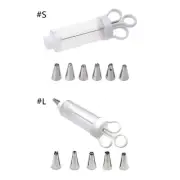 Dessert Decorating Frosting Filling Injector Set Baking Pastry Tool