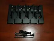 NEW - Hipshot A Style Brass Bass Bridge, Fender Mount, BLACK
