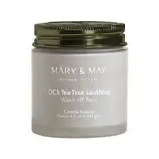 Mary&May - Cica Tea Tree Soothing Wash Off Mask Pack 125g