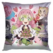 Demon Slayer - Chibi Mitsuri Kanroji Square Pillow Case NEW Kimetsu no Yaiba