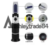 0-28% Salinity Refractometer Salt Tester Sea Water Tester ATC
