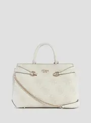 GUESS Lorelei Girlfriend Satchel Bag, Faux Leather