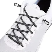 [anan520] Elastic Shoelaces No-Tie Lacing System for Kids and Adult Shoes, Elastic Shoe laces for Sneakers