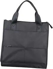 BRIGHTFUFU Elegant Business Handbag Man Bag for Daily Use Storage Pouch Organizer for Files Electronics