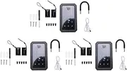 Binxind 3X Smartkey Lock Box, Home Key Wireless Smartlock Box, Electronic Key Box App Digital Code Bluetooth Key Safe for Host