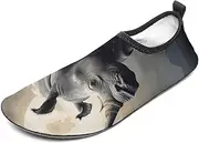 [BTCOWZRV] Water Shoes for Women Men Rhino Water Sports Shoes Slip-on Breathable Lightweight Athletic Aqua Sock