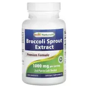 2 X Best Naturals, Broccoli Sprout Extract, 120 Capsules (500 mg per Capsule)