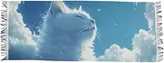 [AIXIWAWA] Cloud Cat Women's Pashminas Scarf, Shawls Wrap Lightwight Tassel for Evening Dress Dinner Party, Multicolor