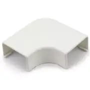 TSR3FW-25-1 1-3/4" Elbow Cover, 1" Bend Radius, PVC, Office White (Pack of 10)