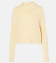 [Jacquemus] Jacquemus Marina draped sweater UK 12 yellow