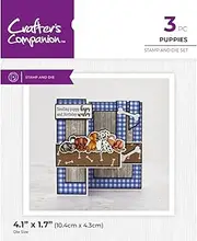 Crafter's Companion Stamp & Dies Puppies