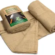 40" x15 Feet Gardening Burlap Roll - Multipurpose Natural Burlap Fabric, High...