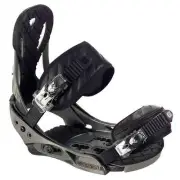 NEW Burton Mission Snowboard Bindings Men S (3-8) Women (4-9) Gunmetal Grey