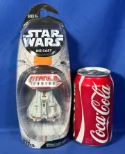 SNOW SPEEDER Star Wars TITANIUM SERIES Die Cast Vehicle MICRO MACHINES Mini 2005