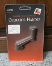 NEW SEALED ANDERSEN CASEMENT / AWNING OPERATOR HANDLE BRONZE 0532309 1957 - 1972
