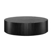 Morse 100cm Round Coffee Table Black