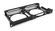 Mac Mini Rack Mount 1U with cable man. for 1 Mac mini & 1 or 2 Raspberry Pi