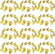 Gold Laurel Crown Gold Leaf Greek Goddess Costume Headpiece for Women Toga Party Decoration Accessories