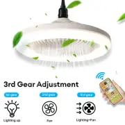 E27 30W Modern Dimmable LED Ceiling Fan with Lights Ceiling Fan For Bedroom Home