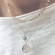 Tree of Life Necklace | Bonsai Tree Jewellery | Silver/Rose/Gold | Nature Charm