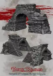 Ruined Gateway - DND - Dungeons & Dragons - RPG - Pathfinder - Tabletop - TTRPG