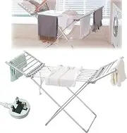 YUNYHAO Electric Dryer 230W, Electric Heated Wing Dryer for Home Linen, Drying Rack, High Efficiency Laundry and Towel Dryer, X-Foot Folding Dryer