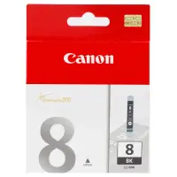 在飛比找momo購物網優惠-【CANON】CLI-8BK 原廠淡黑色墨水匣