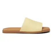 Hush Puppies Women's Paradise Sandals Lemon Meringue (US 8-12)