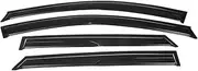 STIDPFZX Car Window Wind Deflectors Tinted Weathershields Window Visor Rain Guard Vent Sun Shade Compatible for Hyundai IX35 Tucson 2011-2015 4pcs