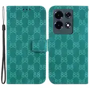 Double 8-shape Imprint Shell For Infinix Note 30 4g, Wallet Stand Leather Phone Flip Cover