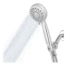 Waterpik High Pressure Hand Held Shower Head With Hose,7-Mode, Chrome XPB-763ME