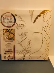 New Sealed ARTMAKER Paint by Numbers Jungle Jumble Foil Reflections SET NIB Fun!