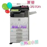 有夠省小鋪 SHARP 夏普 A3彩色影印機 MX2610 / MX3110 / MX2610 N/MX3610