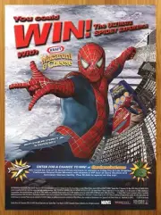 2007 Spider-Man 3/Kraft Macaroni & Cheese Print Ad/Poster 00s Kid Movie Food Art