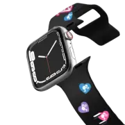 Apple Watch Series 4-6, SE (44mm) Impact Band Barbie Silo Heart Apple Watch Band