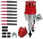 MSD for Ford 302 351 Cleveland V8 Ready to Run Ignition Kit Pro-Billet Distribut