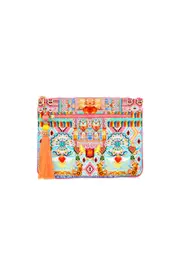 SMALL CANVAS CLUTCH CLOSE TO MY HEART