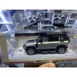 TSM MODEL 1/43 樹酯車 LAND ROVER DEFENDER 110 銀色