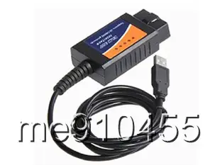 OBD2 ELM327 行車 電腦 汽車 故障診斷檢測儀 檢測器 USB接口線 V1.5 OBDII 診斷線 有現貨