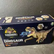 Aosga Dino Remote Control Dinosaur Toys for Kids RC Realistic Walking Robot New