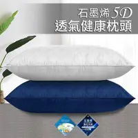 在飛比找蝦皮商城優惠-ENNE 石墨烯5D透氣健康枕頭 兩色任選 枕頭 舒眠枕 透
