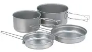 Snow Peak camp Cookerset titanium gray