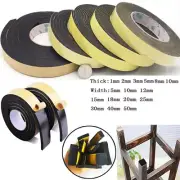 Neoprene Self Adhesive Backed Foam Sponge Strip Roll Sheet Tape Sticky Seal